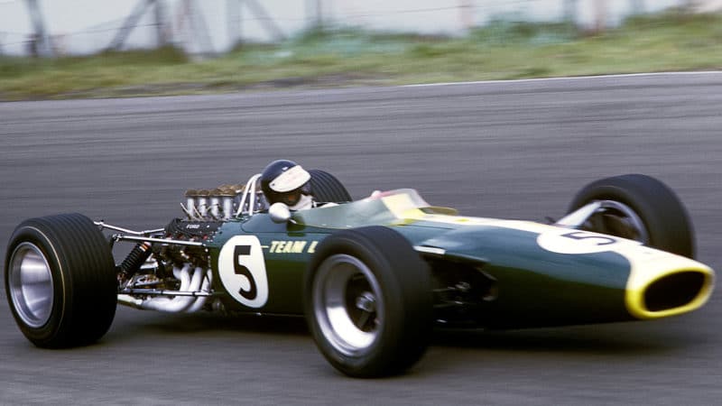 Lotus 49 of Jim Clark at Zandvoort 1967