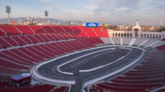 NASCAR’s gladiators prepare for intense LA Coliseum opener