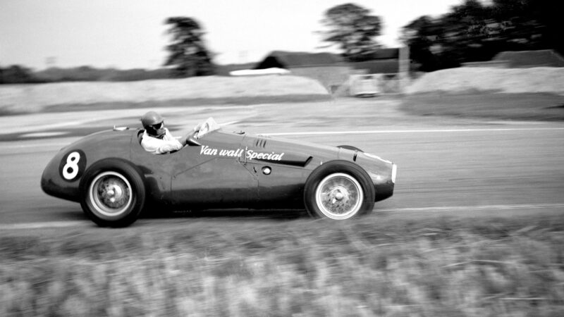 Vanwall of Peter Collins at Goodwood in 1954