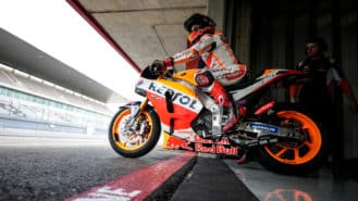 Márquez set for 2022 MotoGP testing after private run at Portimao