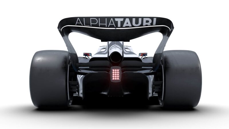 AlphaTauri AT03 rear