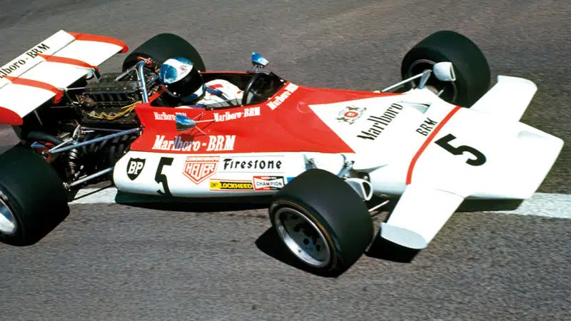 Jean-Pierre Beltoise in the BRM P160B finishing 15th at the French GP at Clermont-Ferrand, France, 2 July 1972. (Photo by: GP Library/Universal Images Group via Getty Images)