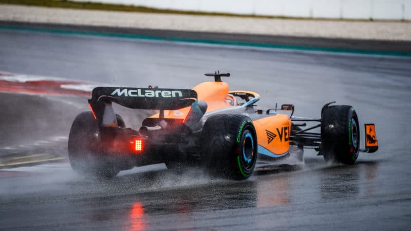 Daniel Ricciardo, 2022 testing