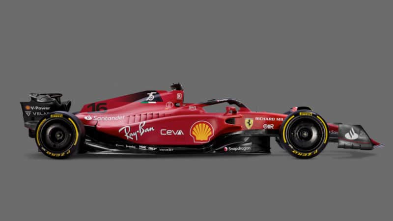 Ferrari F1-75 2022 F1 car