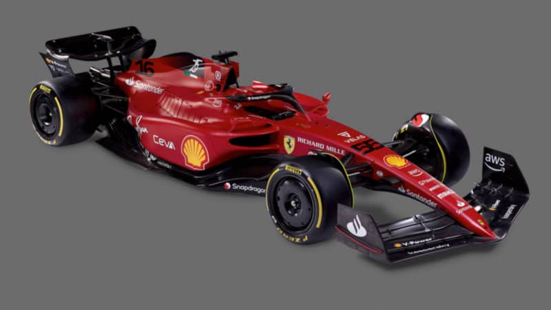 Ferrari F1-75 2022 F1 car