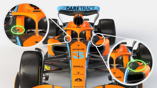 Why McLaren’s 2022 F1 car is all in the detail for now: MCL36 aero analysis