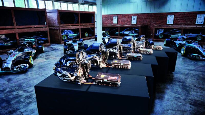 Mercedes F1 engines