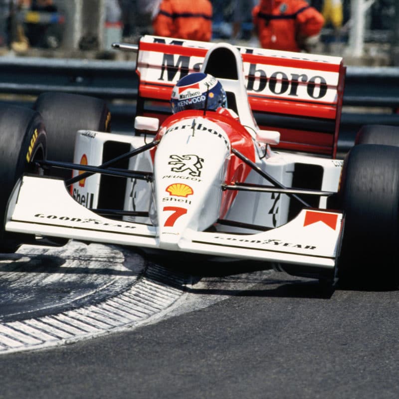 Mika Hakkinen in F1 McLaren in 1994