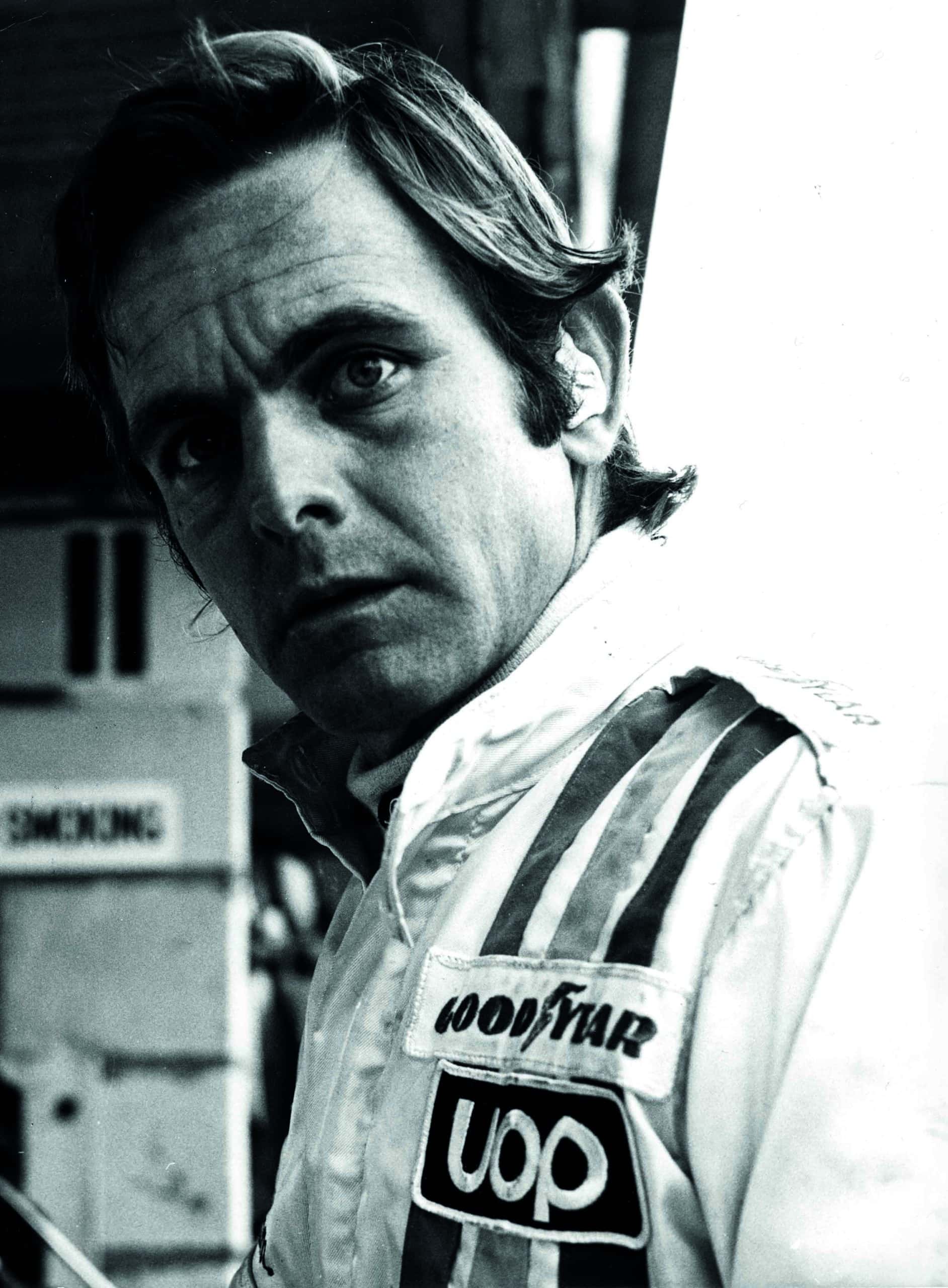 Peter Revson at Brands Hatch in 1974
