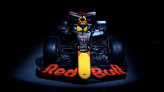 Red Bull launches 2022 RB18 car but admits ‘it won’t look like this at first race’