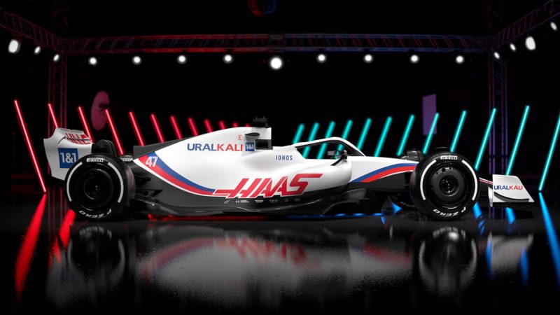 Haas 2022 F1 car