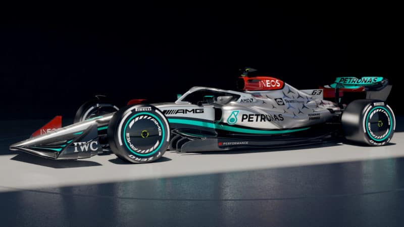 2022 F1 Mercedes W13