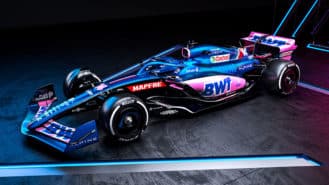 Alpine launches new 2022 A522 F1 car with special edition livery