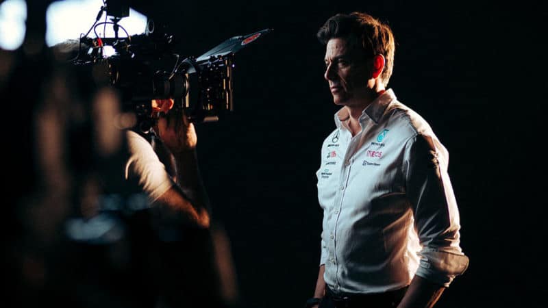 Toto Wolff Mercedes launch 2022