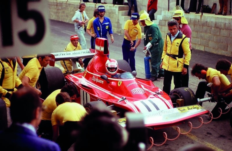 1974 Clay Regazzoni Ferrari