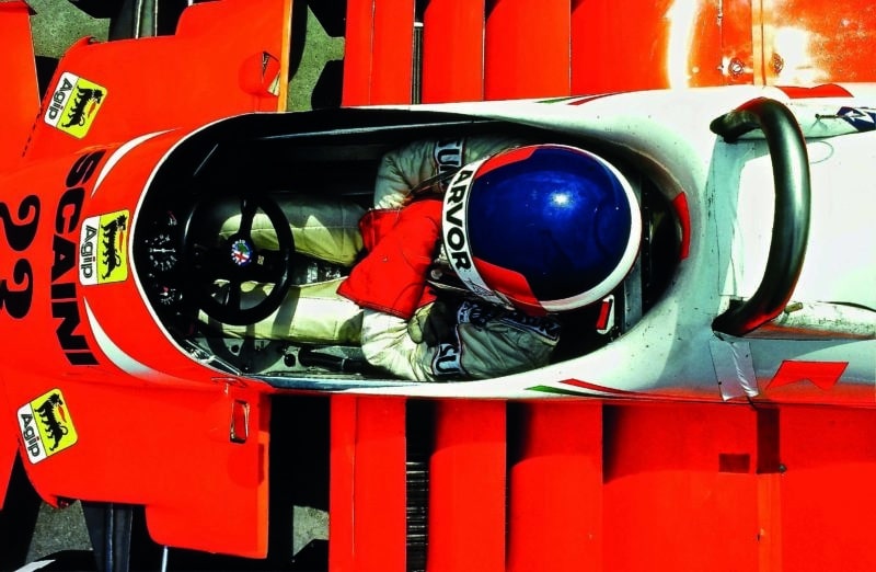 Patrick Depailler in his Alfa Romeo 179