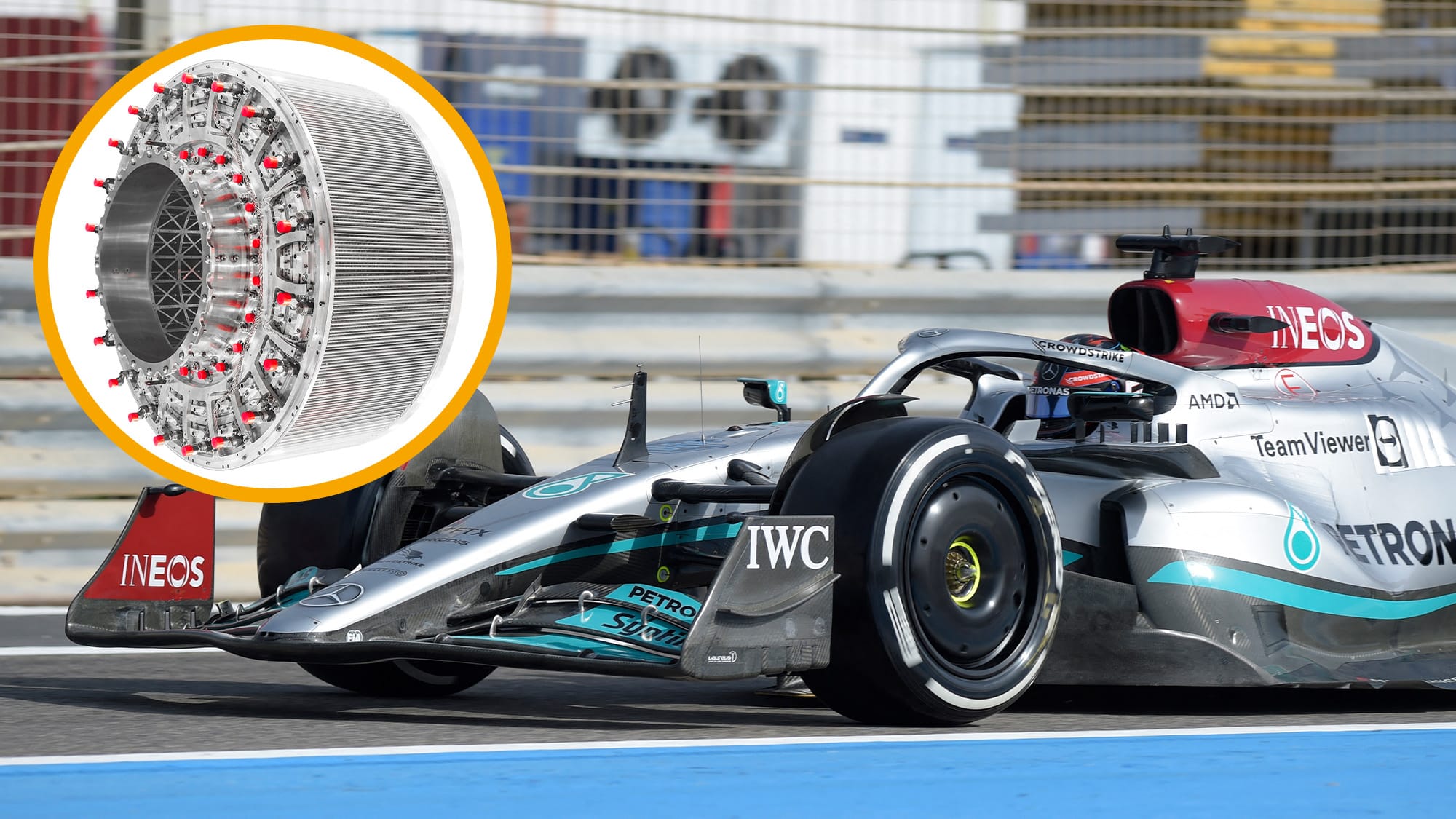 The rocket tech behind Mercedes' cutting-edge F1 coolers - Motor Sport  Magazine