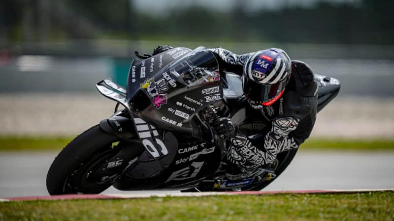 Aprilia, 2022 MotoGP testing