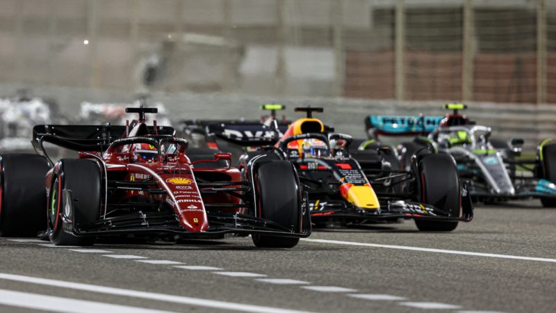2022 Bahrain GP start
