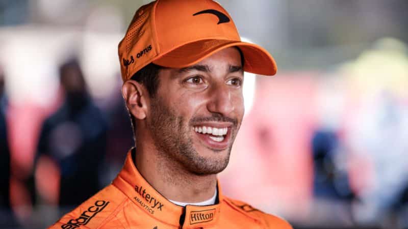 Daniel Ricciardo, 2022 F1 testing