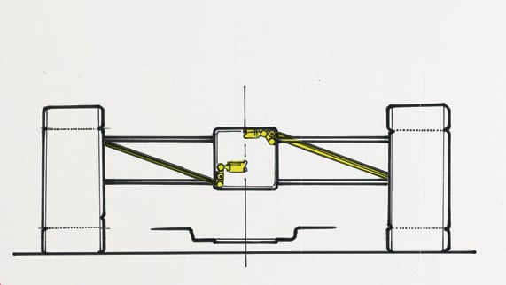 F1 suspension illustration
