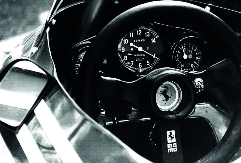 Ferrari 312T steering wheel