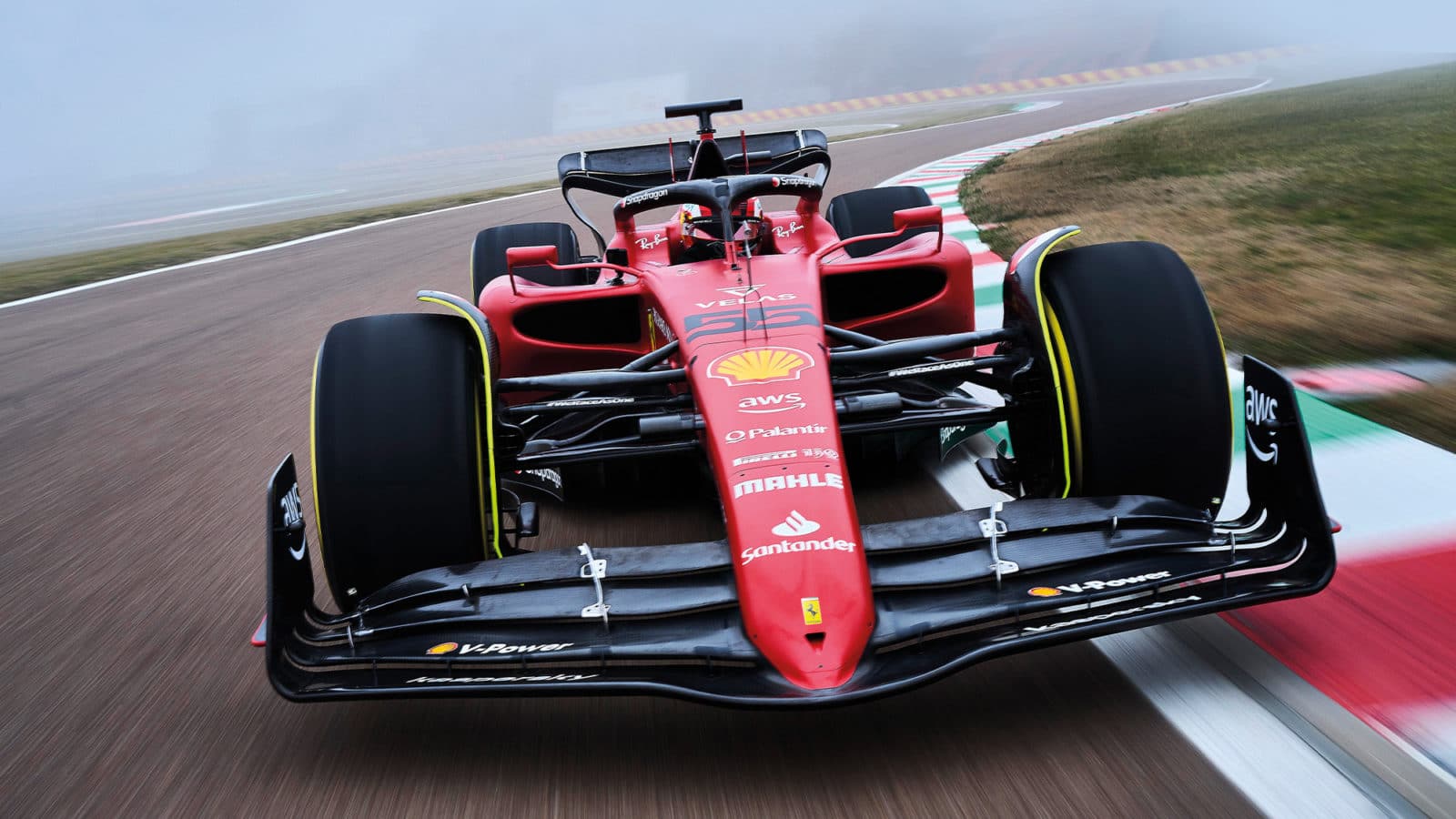 Ferrari F1-75 shakedown