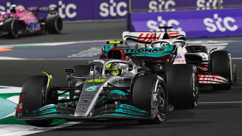 Lewis Hamilton Saudi Arabian GP 2022