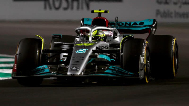Lewis Hamilton Saudia Arabian GP 2022