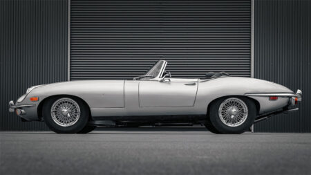 Steve McQueen’s Jaguar E-Type up for auction