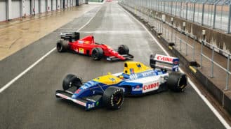 Mansell selling classic F1 collection