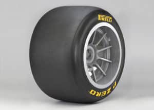 Pirelli medium tyre without bands