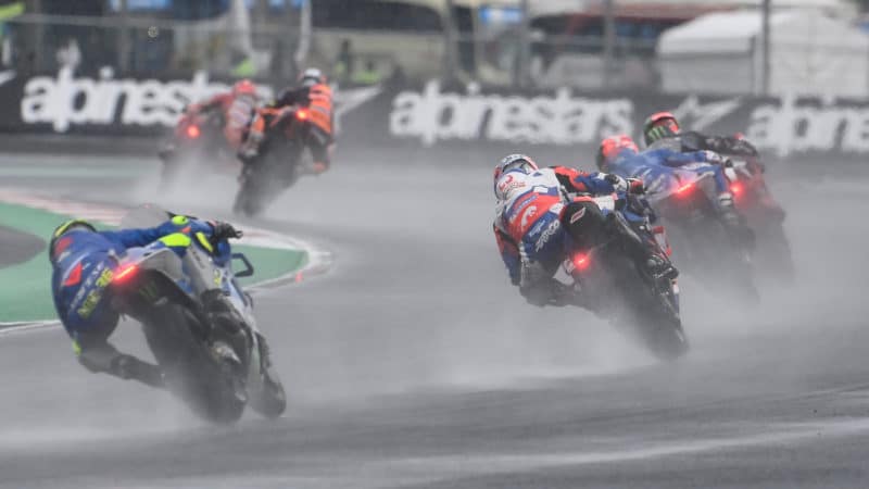 Rain drenched Mandalika during the 2022 MotoGP Indonesian Grand Prix