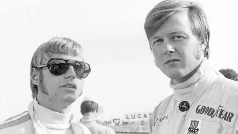 Reine Wisell and Ronnie Peterson