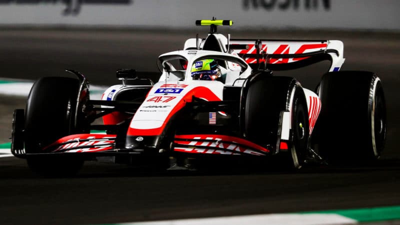 Mick Schumacher Haas Saudi Arabian GP 2022