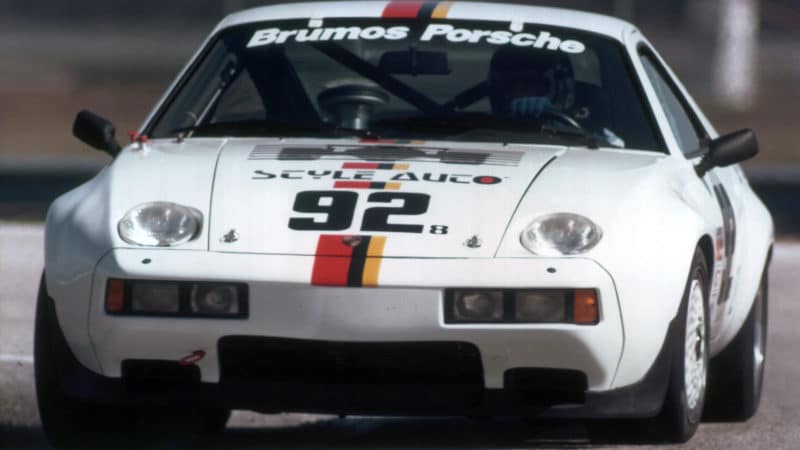Vic Elford in Porsche 928 at Daytona 1984