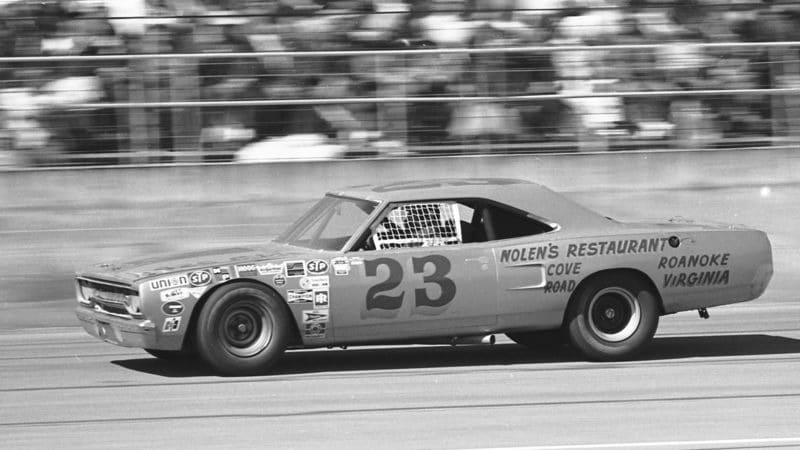 Vic Elford races in NASCAR at Daytona 1970