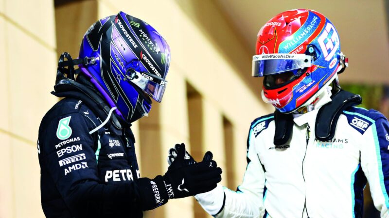 Lewis Hamilton, George Russell