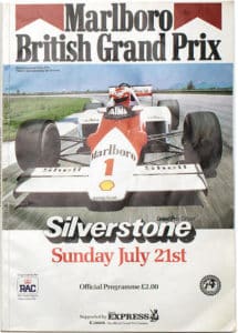 British Grand Prix programme