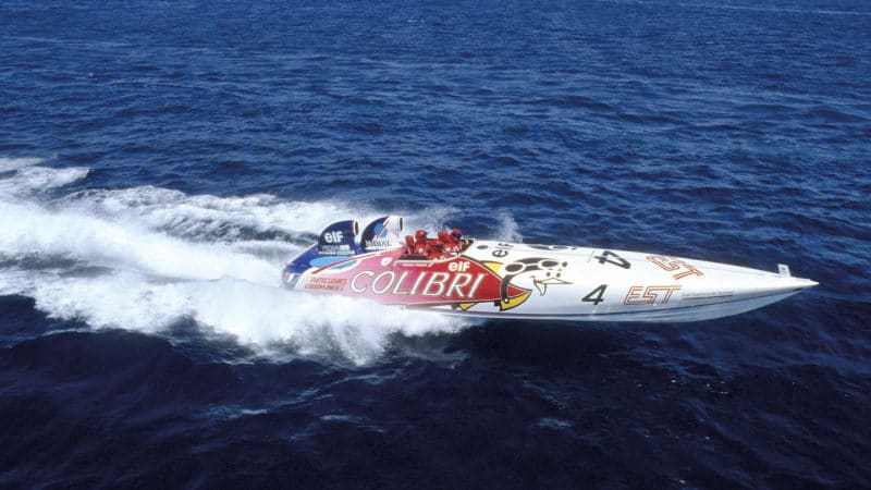Didier Pironi powerboat racing