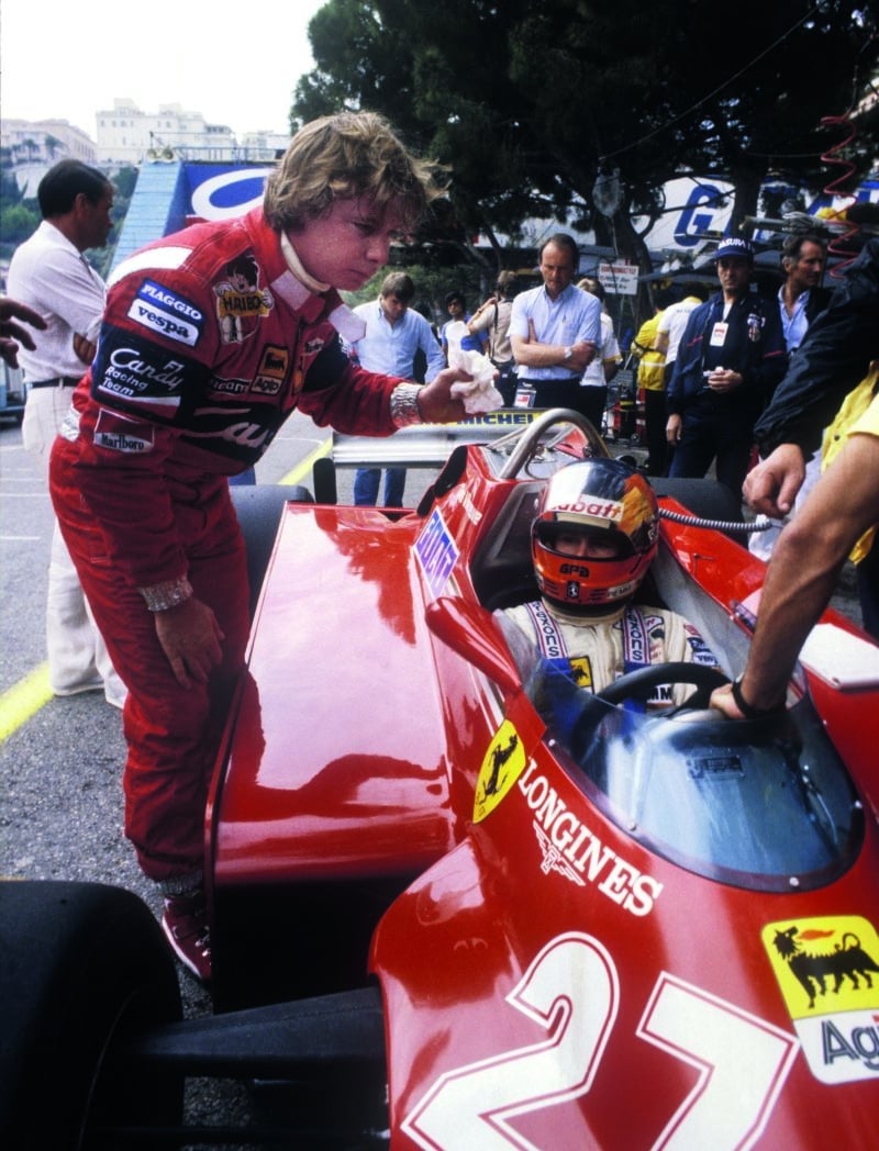 Didier-Pironi-with-Gilles-Villeneuve-at-the-Monaco-GP