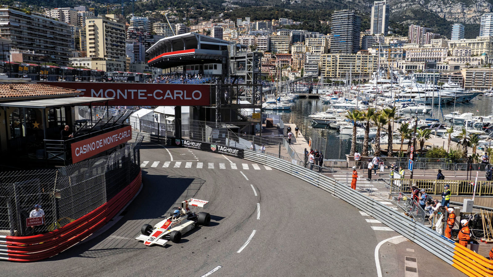 Embassy Racing car in Historic Monaco GP