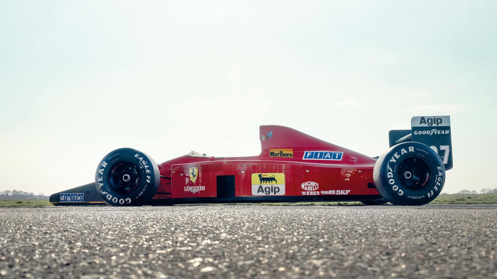 Ferrari 640 side view