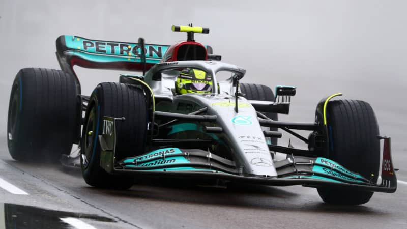 Lewis Hamilton Imola GP 2022