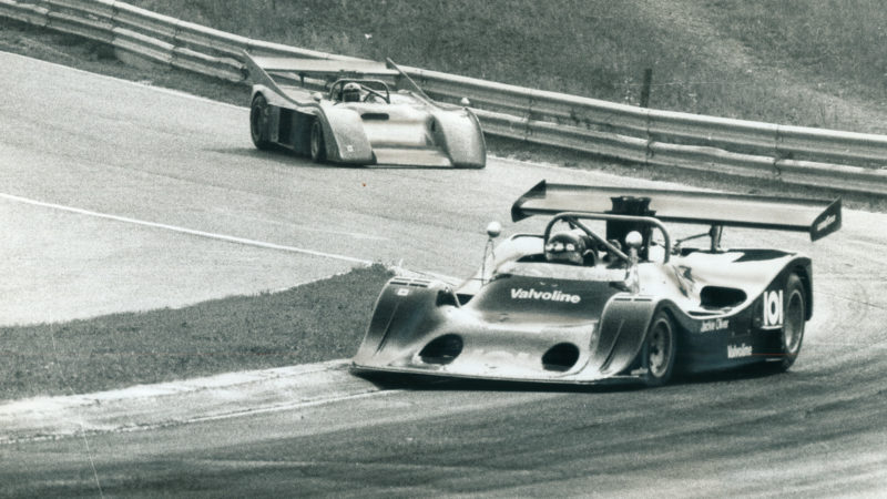 Jackie Oliver and George Follmer racing at Mosport in 1976