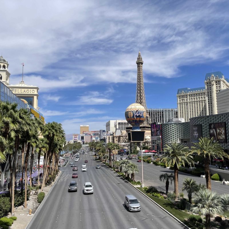 Las Vegas strip in daytime