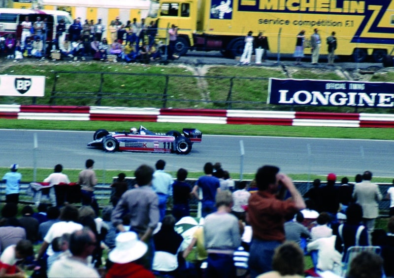 Lotus 81 of Mario Andretti at Brands Hatch