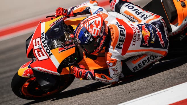 Márquez at Americas MotoGP: ‘The target was not to crash because I’m still scared about my head’