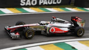 McLaren 2011 Lewis Hamilton Brazil