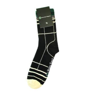 Product image for Black & Cream Motor Sport Socks
